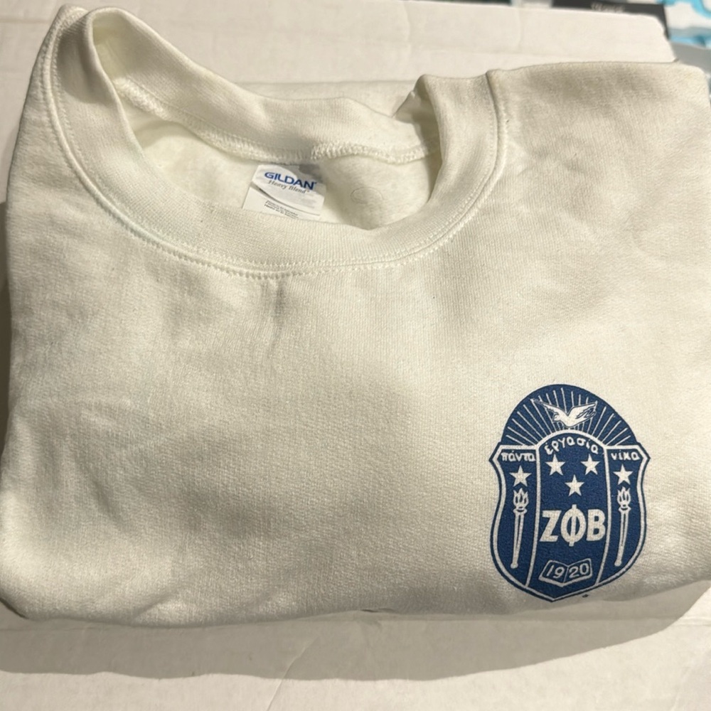 Women’s Zeta Phi Beta Sorority Sweatshirt (L)